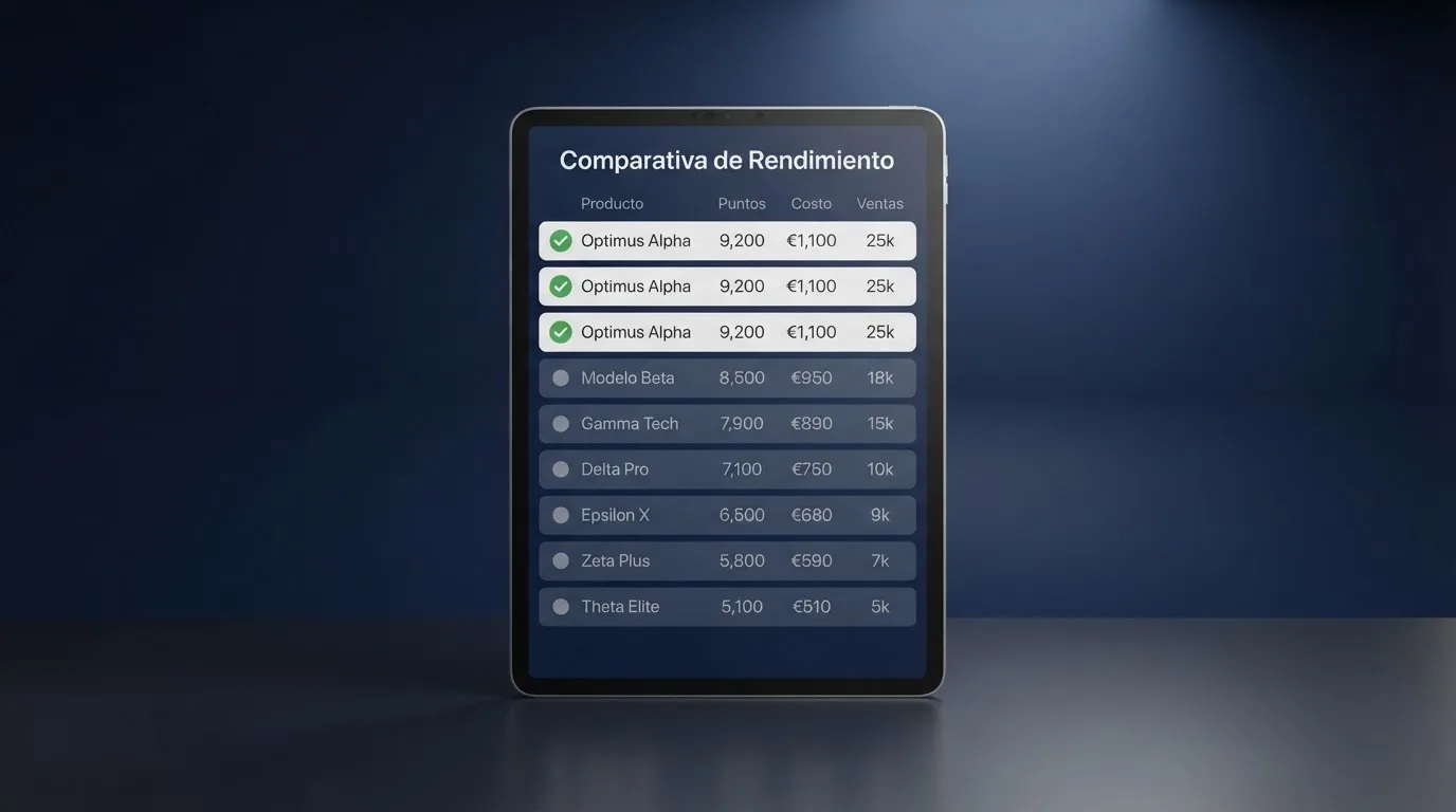Una tabla comparativa con los operadores DGOJ revisados, destacando los tres que confirman Neosurf en su cajero .es y sus condiciones clav e.